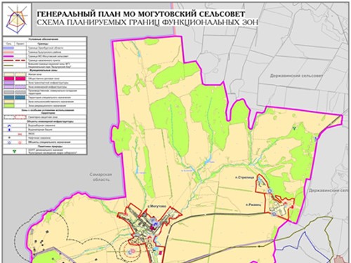 Генеральный план МО Могутовский сельсовет Бузулукского района Оренбургской области