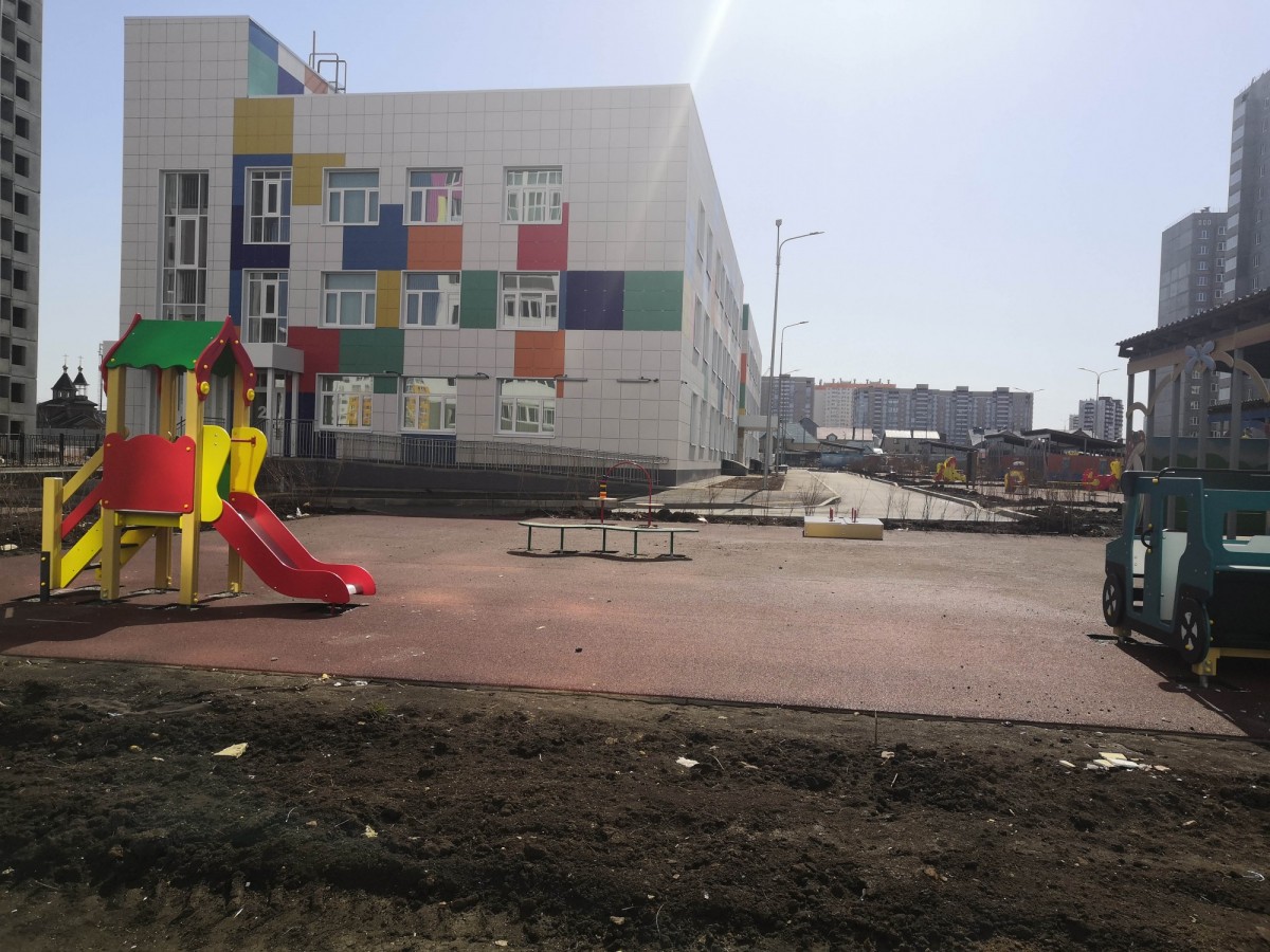 Детский ясли-сад на 330 мест в 16 микрорайоне СВЖР г.Оренбурга